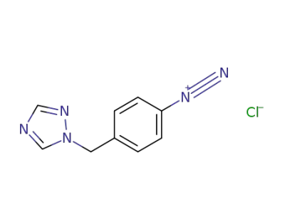4-(1,2,4-triazol-1-yl-methyl)phenyl-diazonium chloride
