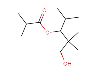 2-methylpropionic acid 3-hydroxy-2,2-dimethyl-1-(1-methylethyl)propyl ester