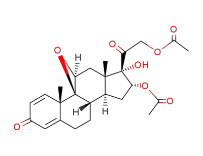 16α,21-diacetoxy-9,11β-epoxy-17-hydroxy-9β-pregna-1,4-diene-3,20-dione